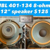 JBL (manufactured for Heathkit) model 401-135 8-ohm 12” speaker - $125