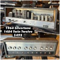 1964 Silvertone 1484 Twin Twelve tube head - $495