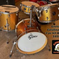 Gretsch Catalina Club 3 pc kit & snare - $850 14x5 snare, 14x14 floor tom, 12x8 rack tom & 18x15 bass drum.