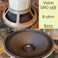 Electro-Voice SRO 15B 8 ohm speaker - $225