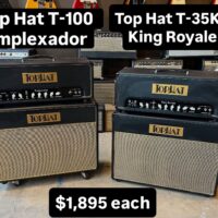 Top Hat T-100 Emplexador w/2x12 cab & Top Hat T-35KR King Royale w/2x12 cab - $1,895 each
