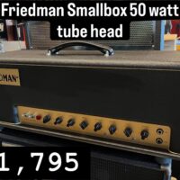 Friedman Smallbox 50 watt tube head - $1,795