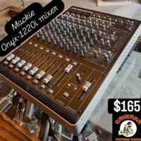 Mackie Onyx-1220i 12 channel mixer - $165