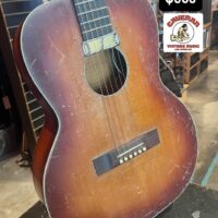 1950 Kay acoustic w/gig bag - $995 Previous owner replaced bridge, fretboard and installed DeArmond pickup.