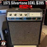 1971 Silvertone 10XL tube amp - $395