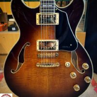 2001 Ibanez John Scofield JSM100 w/gig bag - $2,195 Made in the FujiGen Gakki factory.