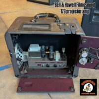 Bell & Howell Filmosound 179 projector amp (w/14027 circuit) converted for guitar use - $795