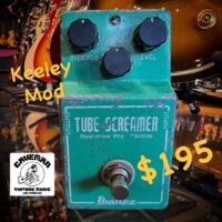 Keeley modded Ibanez TS808 Tube Screamer - $195