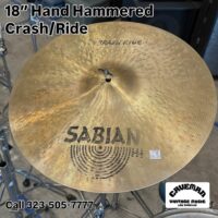 Sabian 18” HH hand hammered crash/ride cymbal - $395