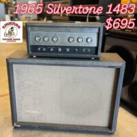 1965 Silvertone 1483 head & cab - $695