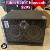 Eden D210T 8 ohm bass cab - $295