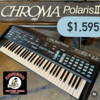 Mid 1980s Chroma Polaris II synth - $1,595