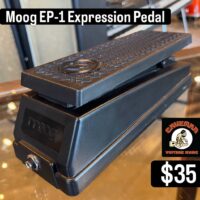 Moog EP-1 Expression Pedal - $35