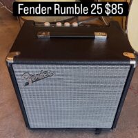 Fender Rumble 25 bass amp - $85