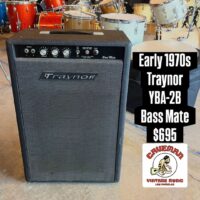 Early 1970s Traynor YBA-2B tube amp - $695
