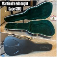 Martin dreadnought case - $100