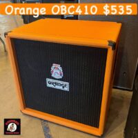Orange OBC410 bass cab - $535