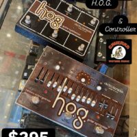Electro-Harmonix H.O.G. Harmonic Octave Generator/Guitar Synthesizer w/controller & power supply - $295